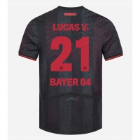 Muški Nogometni Dres Bayer Leverkusen Lucas Vazquez #21 Domaci 2025-26 Kratak Rukav